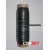 OBM-6C (50 m czarna) Taśma silikonowa elastyczna gumka 6 mm  do wszywania/obszywania framillon