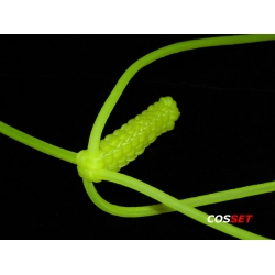 Filofun gruby żyłki wężyki plecionki filofan scoobidoo 20 sztuk w jednym kolorze - żółtym fluorescencyjnym