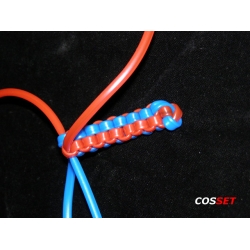 Filofun gruby żyłki wężyki plecionki filofan scoobidoo 20 sztuk w jednym kolorze - żółtym fluorescencyjnym