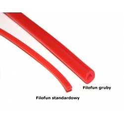 Filofun gruby żyłki wężyki plecionki filofan scoobidoo 20 sztuk w jednym kolorze - żółtym fluorescencyjnym