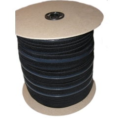 S-25/5C Guma dziana z silikonem czarna 25/5 mm