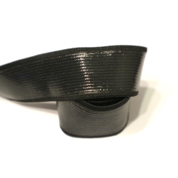 S-30/25C25 Guma dziana z silikonem czarna 30/25 mm KRĄŻEK 25 metrów