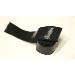S-30/25C25 Guma dziana z silikonem czarna 30/25 mm KRĄŻEK 25 metrów