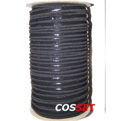 S-12C Guma dziana z silikonem czarna 12 mm