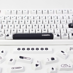 Zestaw klawiszy do klawiatur Keycap Rebel Cartoon 130 sztuk