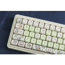 Zestaw klawiszy do klawiatur Keycap Rebel Panda 130 sztuk