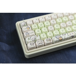 Zestaw klawiszy do klawiatur Keycap Rebel Panda 130 sztuk
