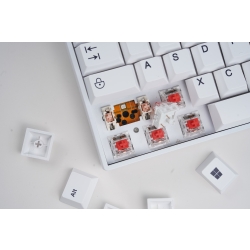 Profesjonalna klawiatura gamingowa 60% Rebel Mini PRO WHITE