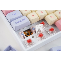 Zestaw klawiszy do klawiatur Keycap Rebel Marshmellow 130 sztuk