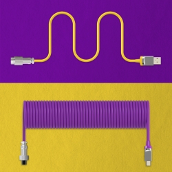 Składany kabel USB Rebel Twist Purple USB-C