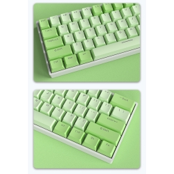 Profesjonalna klawiatura gamingowa 60% Rebel Mini PRO MATCHA LED