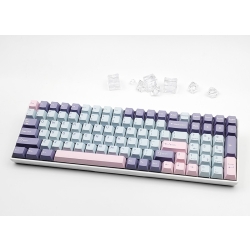 Zestaw klawiszy do klawiatur Keycap Rebel Crystal 130 sztuk