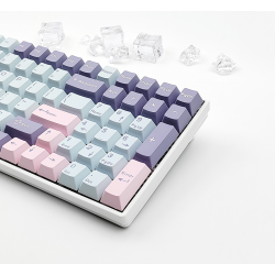 Zestaw klawiszy do klawiatur Keycap Rebel Crystal 130 sztuk