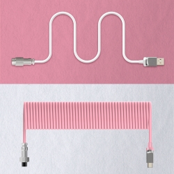 Składany kabel USB Rebel Twist Pink USB-C