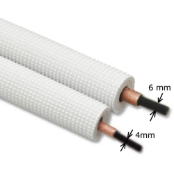 ZESTAW 2 PRĘTÓW WG4 DO GIĘCIA RUR MIEDZIANYCH I ALUMINIOWYCH WKŁADY 1/4